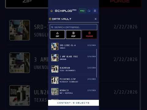 ChipLog Pro - IC Chip Scanner