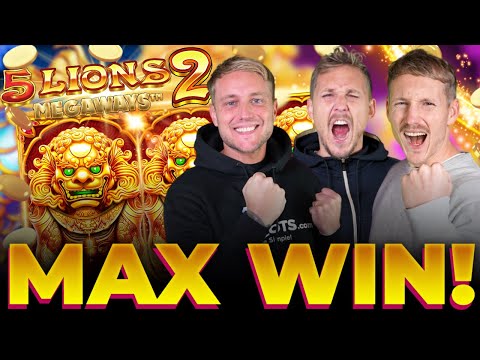5 Lions Megaways 2 par Pragmatic Play - vidéo max win