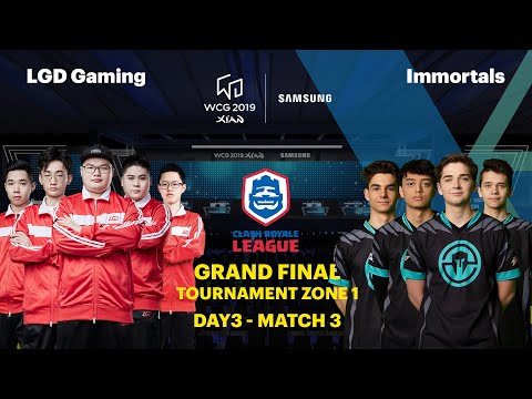 WCG 2019 CRL Invitational, China vs West, Match 3 Set 3, LGD Gaming vs Immortals