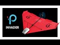 How to Fold Invader — Paper Airplane — Works With PowerUp 2.0, 4.0