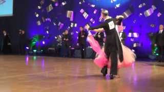 Mistrzostwa Polski Elbląg 2014 Pow.15 ST 1/4 Walc Angielski 2