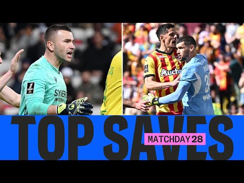 Top goalkeeper saves Week 28 - Ligue 1 McDonald's 24/25