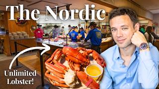 $145 UNLIMITED Lobster Feast at the Most EXPENSIVE Seafood Buffet in America. The Nordic