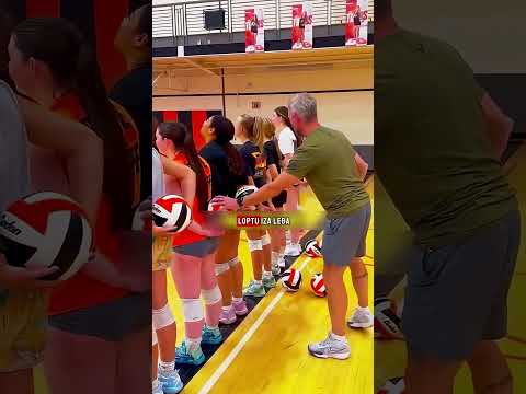 Trener je imao neobičan način odabira kapetanice! 🏐😱 #youtubeshorts