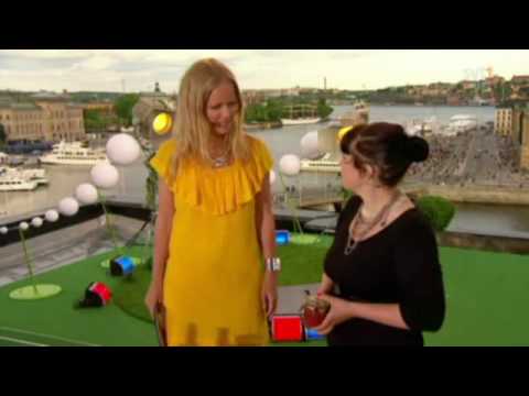 Maria Ahlin i Det kungliga bröllopet 16 juni 2010