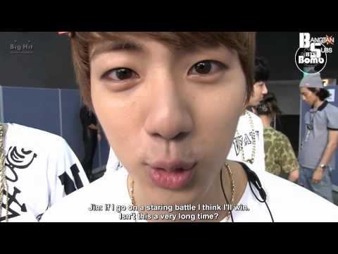 [ENG] 130805 [BANGTAN BOMB] Eye Contact with Jin