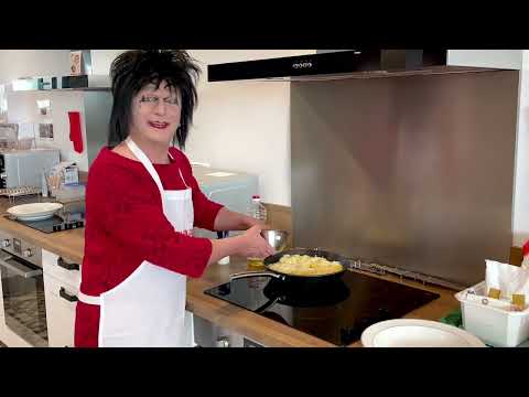 image : Mamie Lulu cuisine une tatin de boudin aux pommes