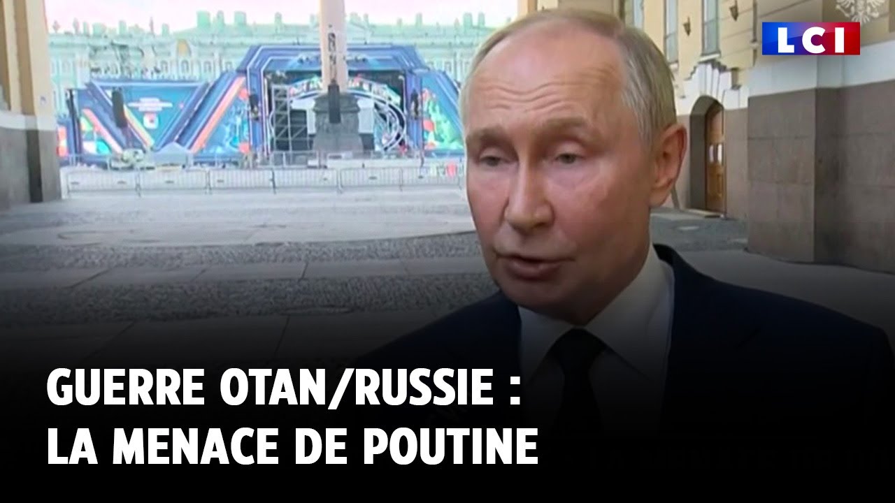 Guerre Otan/Russie : la menace de Poutine
