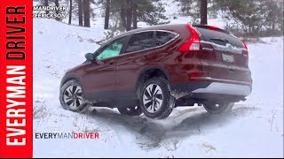 SNOWY Off-Road Review #1: 2015 Honda CR-V AWD on Everyman Driver
