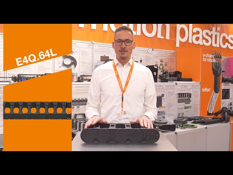 🆕 Energiekette E4Q.64L - ein starkes und stabiles, leichtes und kostengünstiges Kabelführungssystem