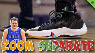 Jordan Zoom Separate Performance Review! Luka Doncic Shoe!