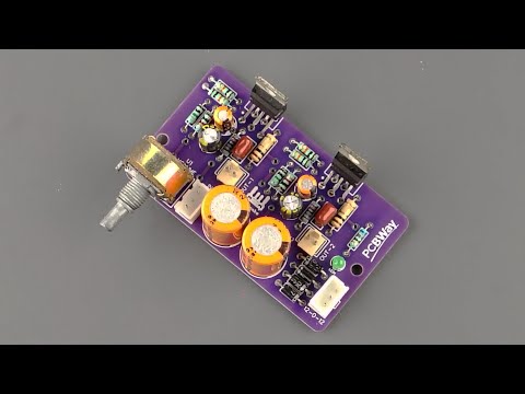 LM1875 Stereo Amplifier.