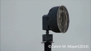 preview picture of video 'Defiance, OH Federal 508 Siren Test 12-6-14'