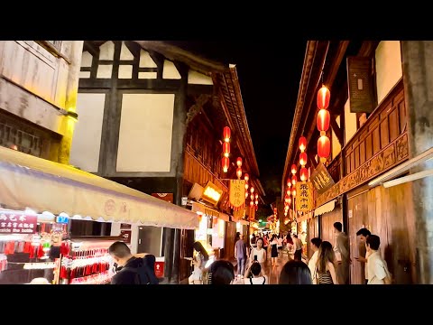 锦里古街 Jinli Ancient Street Walk Arounds at Night Review @ Chengdu Sichuan China 🇨🇳