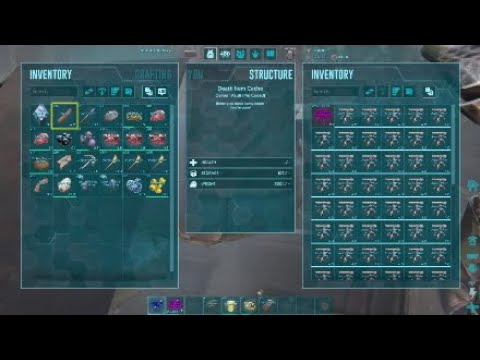 Ark (Official PvP)Wiping MCBH cave raid!