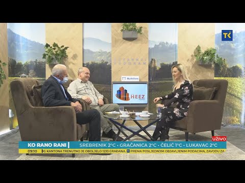 JUTARNJI PROGRAM RTVTK: HAMDIJA KUJUNDŽIĆ - PREDSJEDNIK DRUŠTVA OSMIJEH I MUHAREM ALIHODŽIĆ-VOLONTER