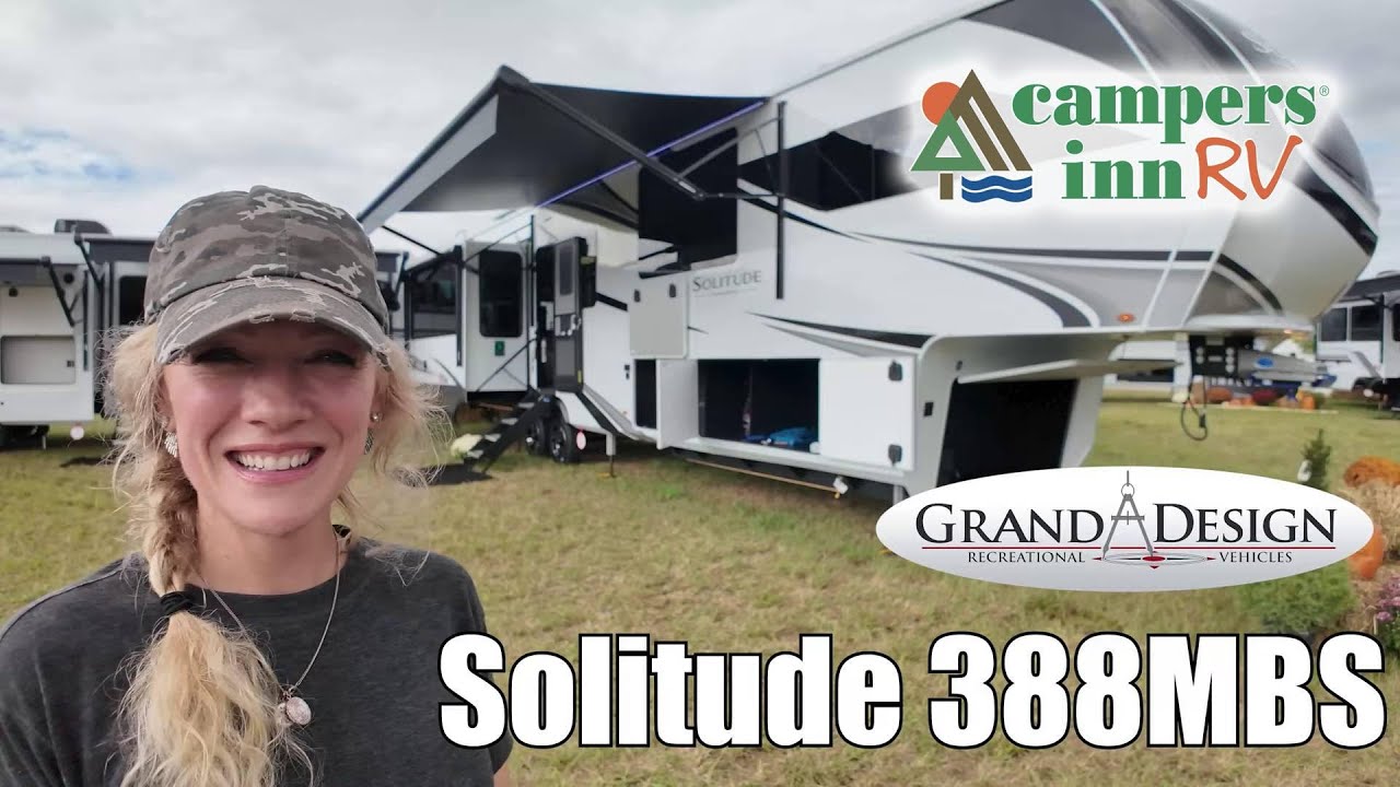 A photo of this 2026 Grand Design Solitude 388MBS