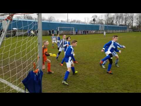 GVVV JO 11-3 - Scherpenzeel JO 11-1 18 maart 2017