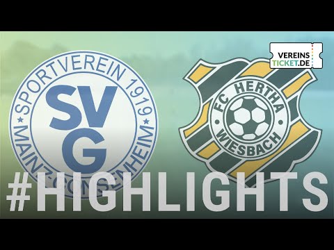 SV Gonsenheim - FC Hertha Wiesbach I Herren Oberliga Rheinland-Pfalz/Saar 19. Spieltag 2025