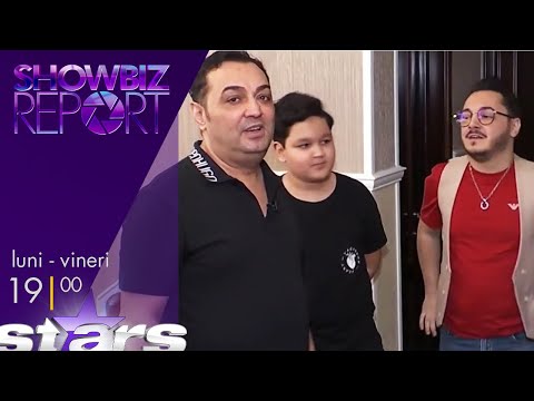 Showbiz Report | Petrică Cercel și familia, prima dată la TV din vila de lux