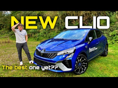 NEW Renault Clio E-Tech Hybrid Review (Esprit Alpine) - BEST hatchback of the year??