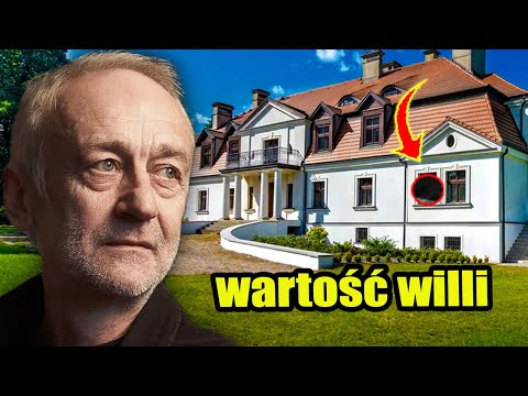 Opuszczona willa Przemysława Gintrowskiego, w której zmarł i jej wartość netto.