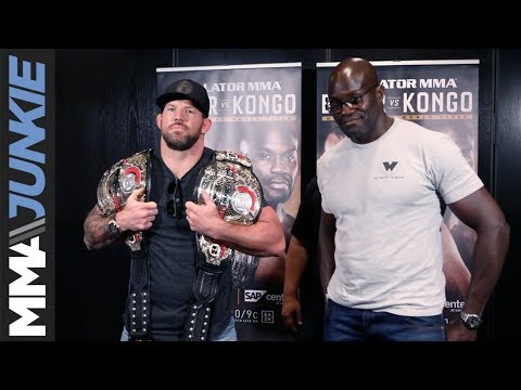 Bellator 226: Bader vs  Kongo media day face off