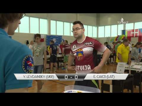 European Table Hockey Championship 2016: Yevhen Levdansky (UKR) - Edgars Caics (LAT)