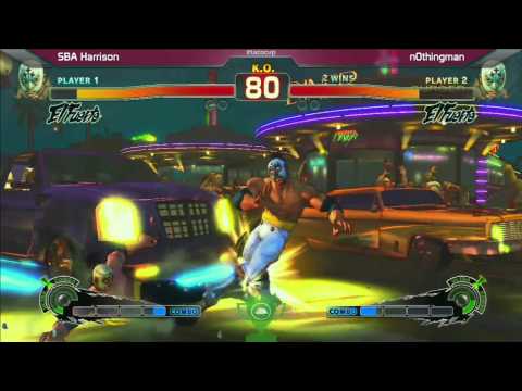 SSF4: n0thingman(Elf) vs SBA Harrison(Elf) - El Fuerte Mirror Match - Taco Cup