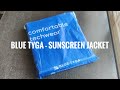 Blue Tyga Sunscreen Jacket Navy Blue First Impressions Review