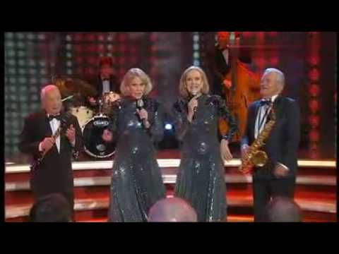 Alice & Ellen Kessler, Max Greger & Hugo Strasser - Weihnachstmedley   im Swingstil 2008