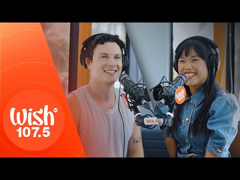 Abigail Adriano and Nigel Huckle perform "Last Night Of The World" LIVE on Wish 107.5 Bus