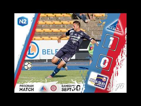 BELFORT JURA SUD FOOT 1 -0 2017 2018 J6 16 SEPTEMBRE 2017