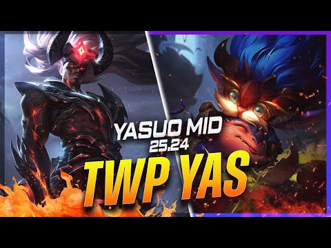 TheWanderingPro - Yasuo vs Heimerdinger MID Patch 25.24 - Grandmaster Yasuo Gameplay