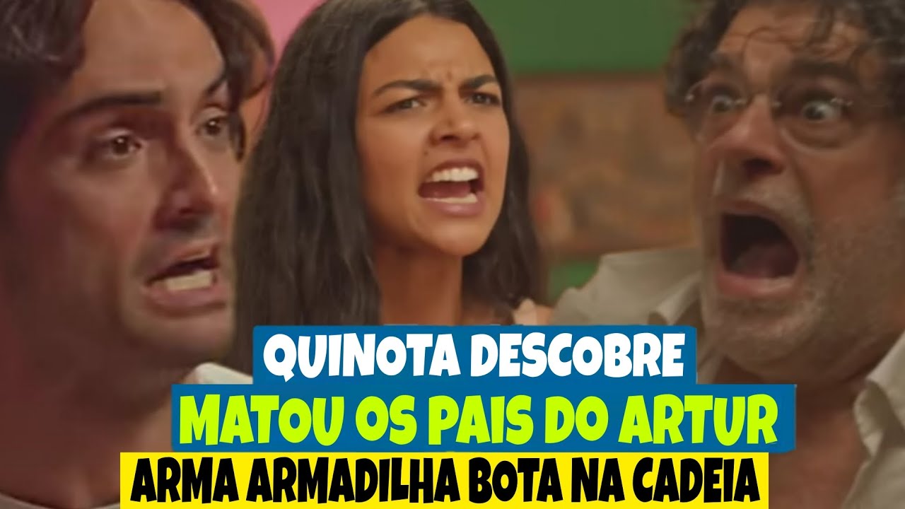 NO RANCHO FUNDO - Quinota descobre que Ariosto matou os pais do Artur arma armadilha bota na cadeia