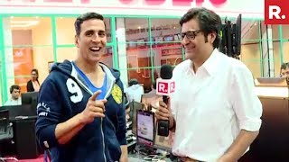 Arnab Goswami's 10 Questions To Akshay Kumar | Exclusive Interview video