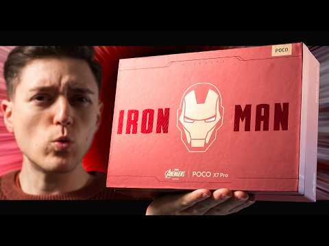 Poco X7 Pro 5G Iron Man Edition