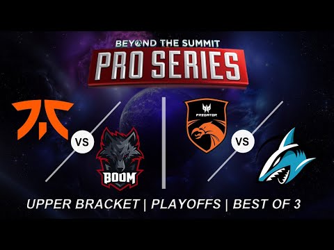 [English] Live: TNC vs ADROIT & FNATIC vs BOOM ESPORTS | BTS Upper Bracket Playoff Round