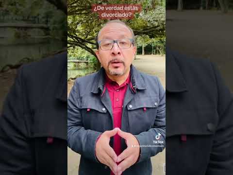 ¿DE VERDAD ESTÁS DIVORCIADO?
