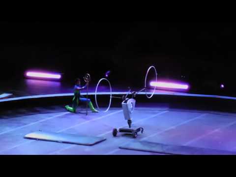 jumping through hoops - circus