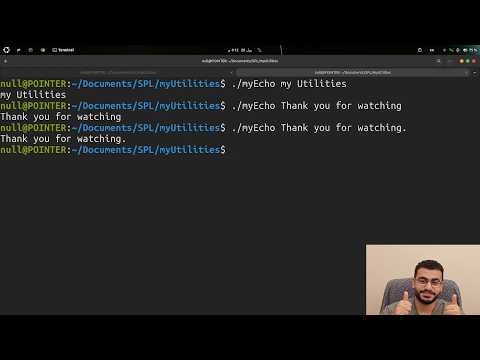 13 Implementing Echo Command