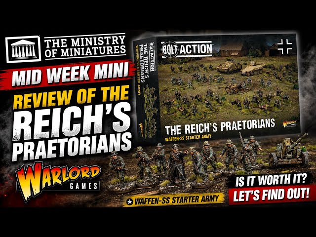 Vídeo relacionado con Warlord Games, Waffen SS Starter Army, Bolt Action Wargaming Miniatures