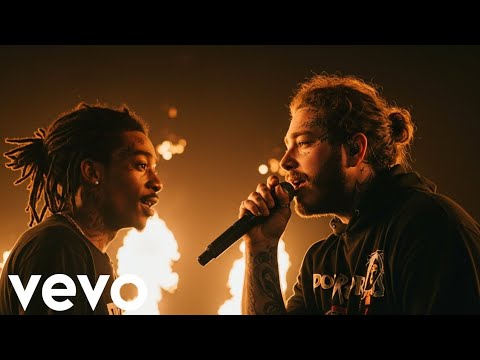 Post Malone ft Wiz Khalifa – Dreams On Fire ( Lyrics Video )