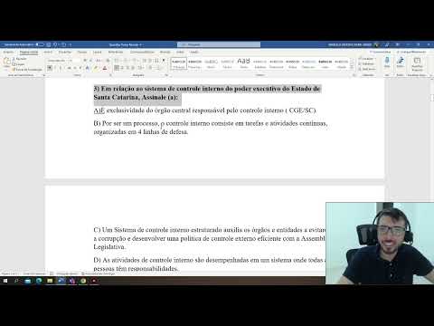 Concurso CGE - Resolução de questão Fundamentos de Auditoria