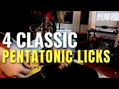 Learn How To Play Classic Pentatonic Licks On Guitar With Robert Baker