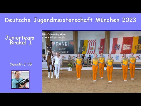 Juniorteam Brakel I - Squads-J 05 - DJM München 2023