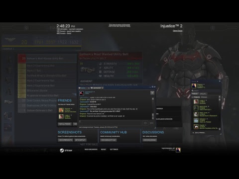 Getting my first ever Legendary Gear in Injustice 2 for my Batman main character.