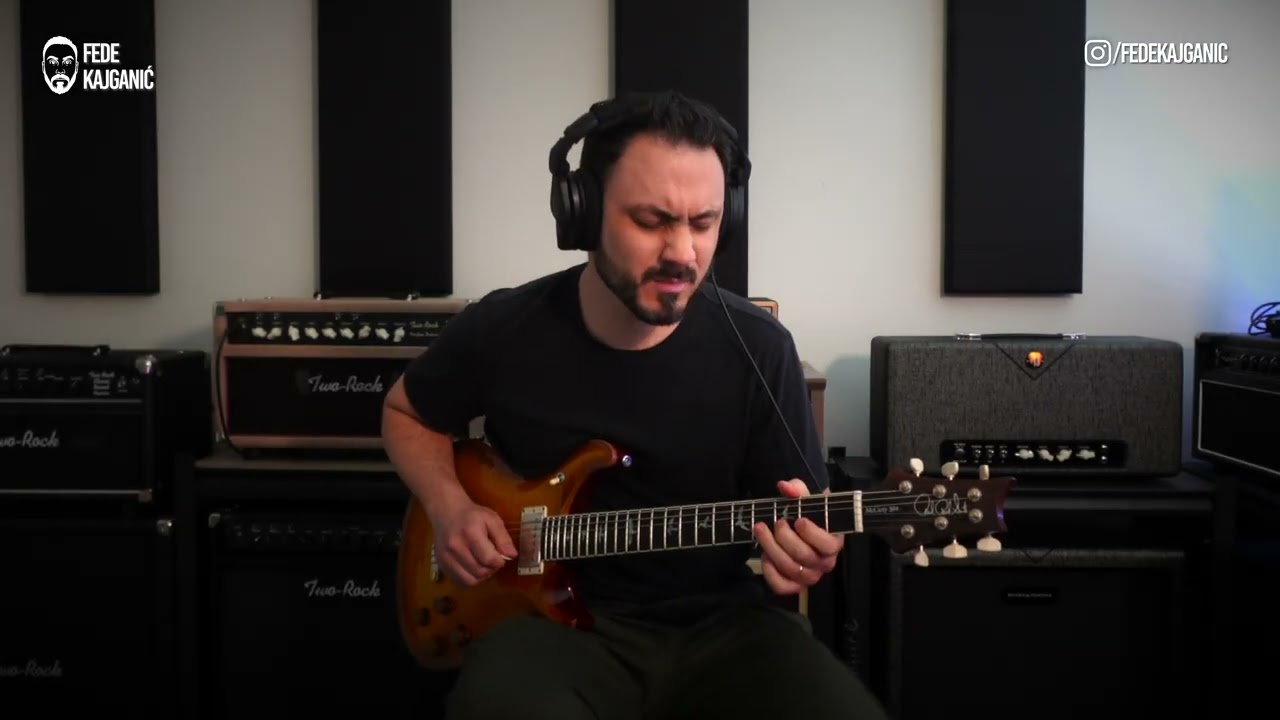 Dark Lo Fi Jam with Two Rock Traditional Clean, PRS McCarty 594 and J  Rockett HRM