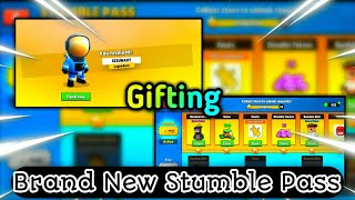 Gifting My Brother With A Super Stumble Pass😍 in Stumble Guys  I  Thank You For 300 Sub😘