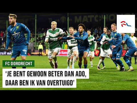 FC Dordrecht verliest van ADO in een wedstrijd met veel gezichten